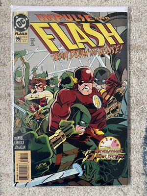 DC - Impulse And Flash Tear Down The House Comic Book No 95 Bagged & Boarded