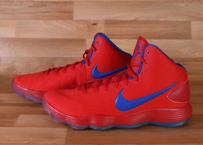 Nike Hyperdunk 2017 Men's size 17.5 - Uni Red/Game Royal Promo Sample shoes
