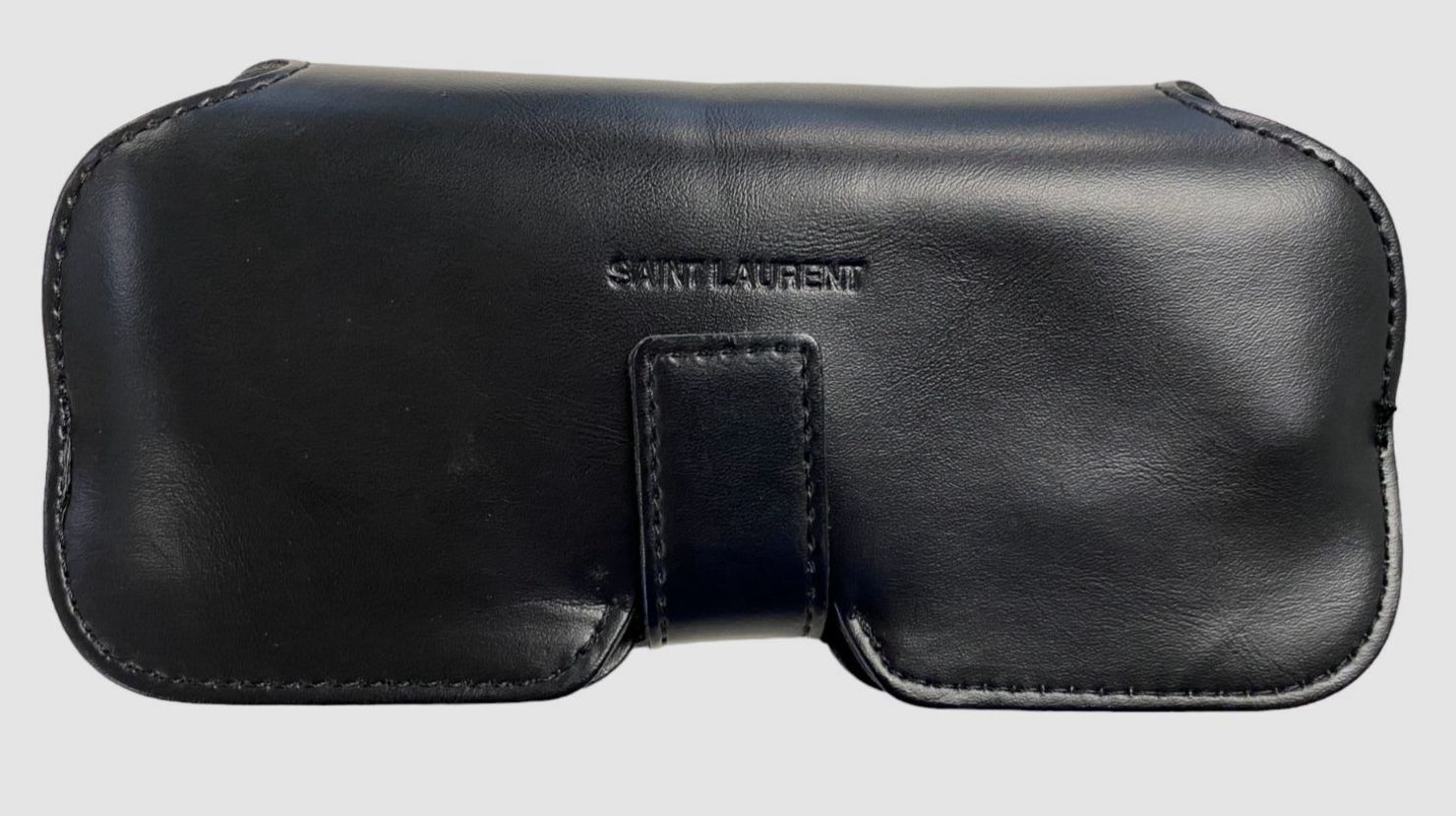 Occhiali da sole rotondi trasparenti da donna Saint Laurent $460 taglia 48 24 140