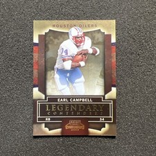 2009 Playoff Contenders EARL CAMPBELL #28 020/100 Legendary Contenders INSERT 