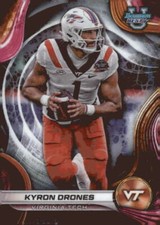2024 Bowman's Best University #52 Kyron Drones Virginia Tech Hokies