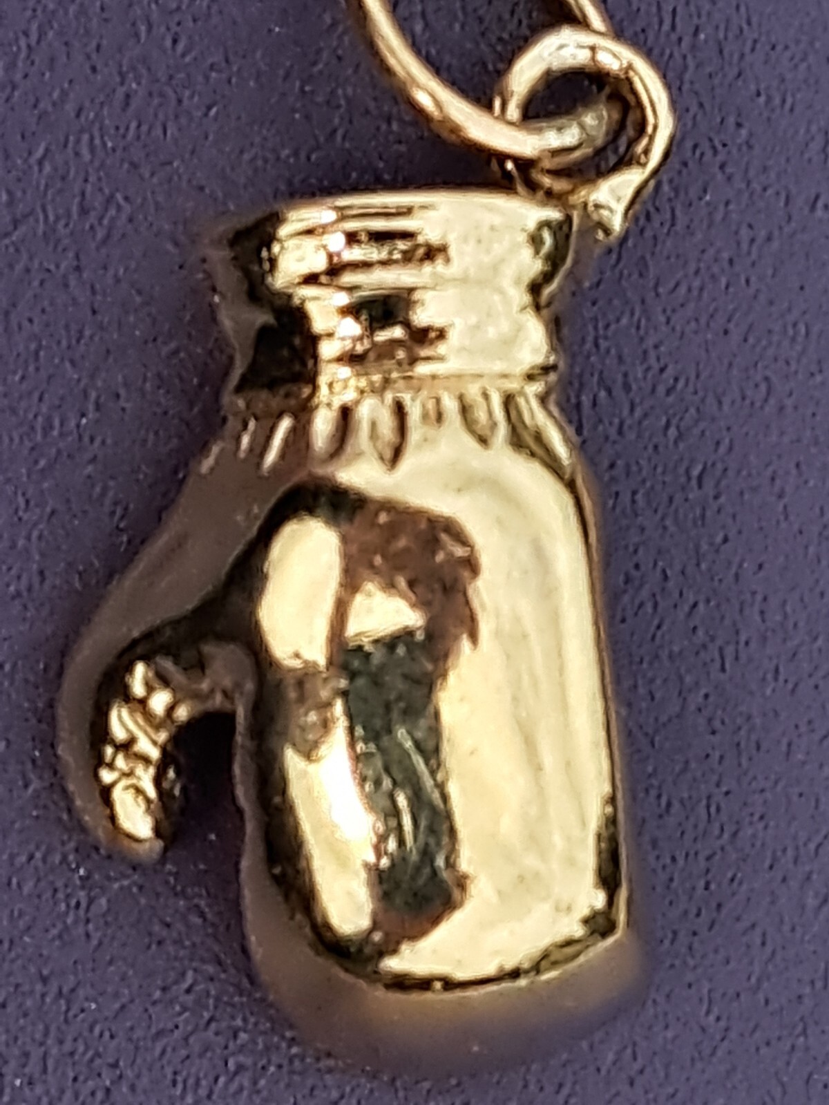 GOLD BOXING GLOVE PENDANT eBay