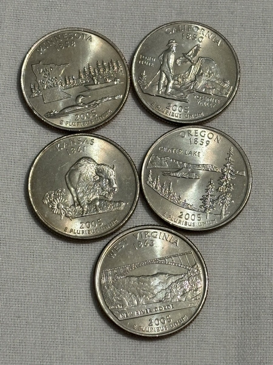 コレクション 2005 washington quarter! 2005 Washington State Quarter Collection Set Of 5 | eBay