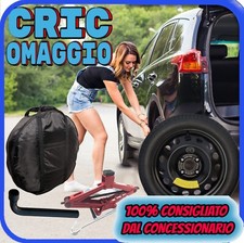 Platzsparend Notrad Ab 15 Rad 4 Löcher Für Lancia Y Ypsilon Mit Cric Key Tasche