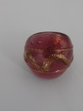 MURANO GLASS RING LAMPWORK SIZE 8.5