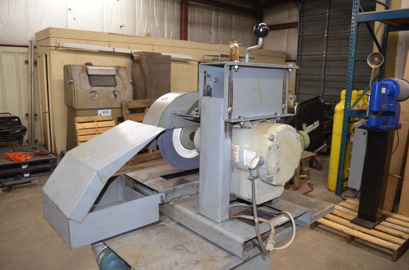 Wall Enterprises Lawn Mower Blade Sharpener/Grinder RBG20014C w/Dust