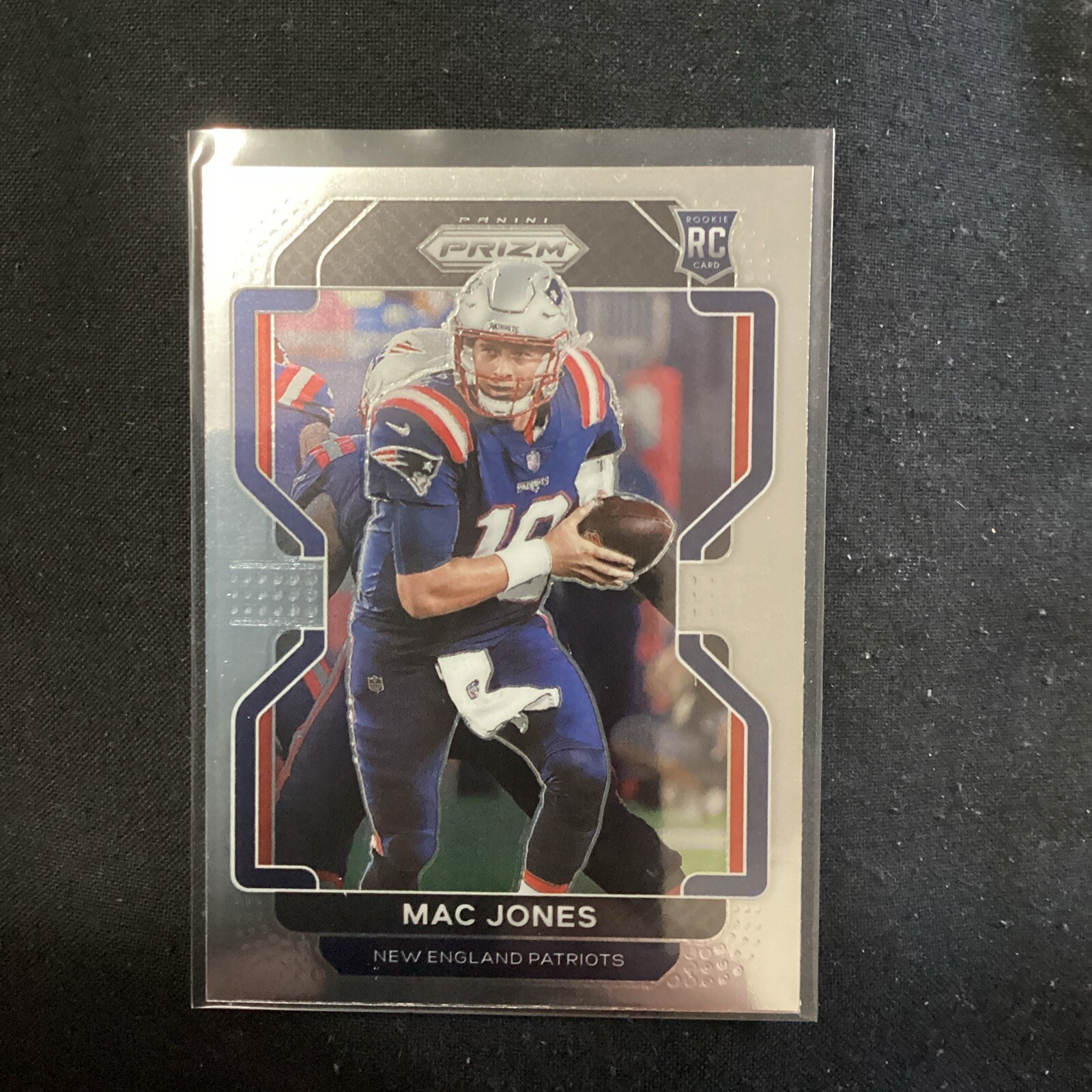 2021 Panini Prizm Mac Jones #336 Rookie New England Patriots                  48