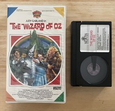 The Wizard of Oz Movie Betamax Beta Tape White Case Clamshell NOT VHS