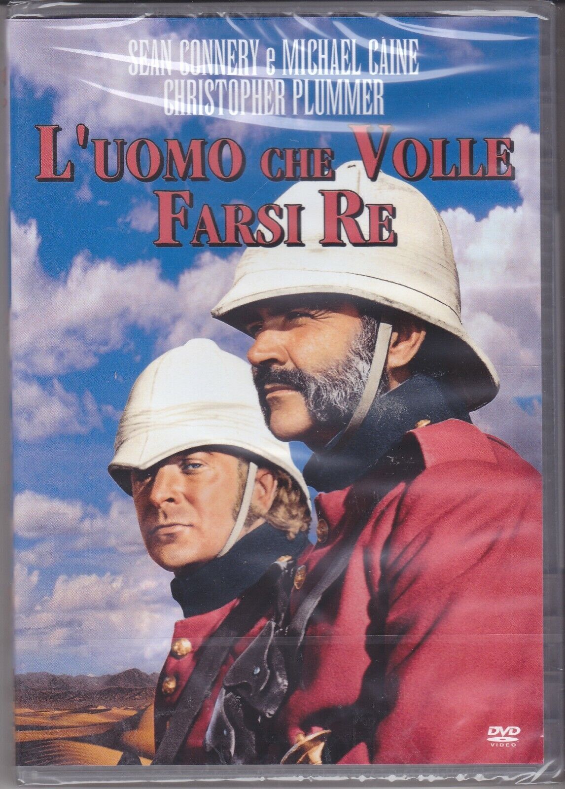 Dvd L'UOMO CHE VOLLE FARSI RE con Sean Connery Michael Caine nuovo 1976