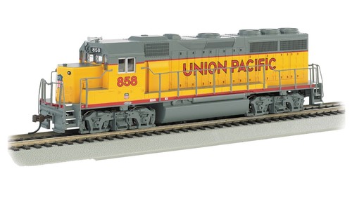 A Bachmann Spectrum 86030 HO GE-8-40CW diesel locomotive together with