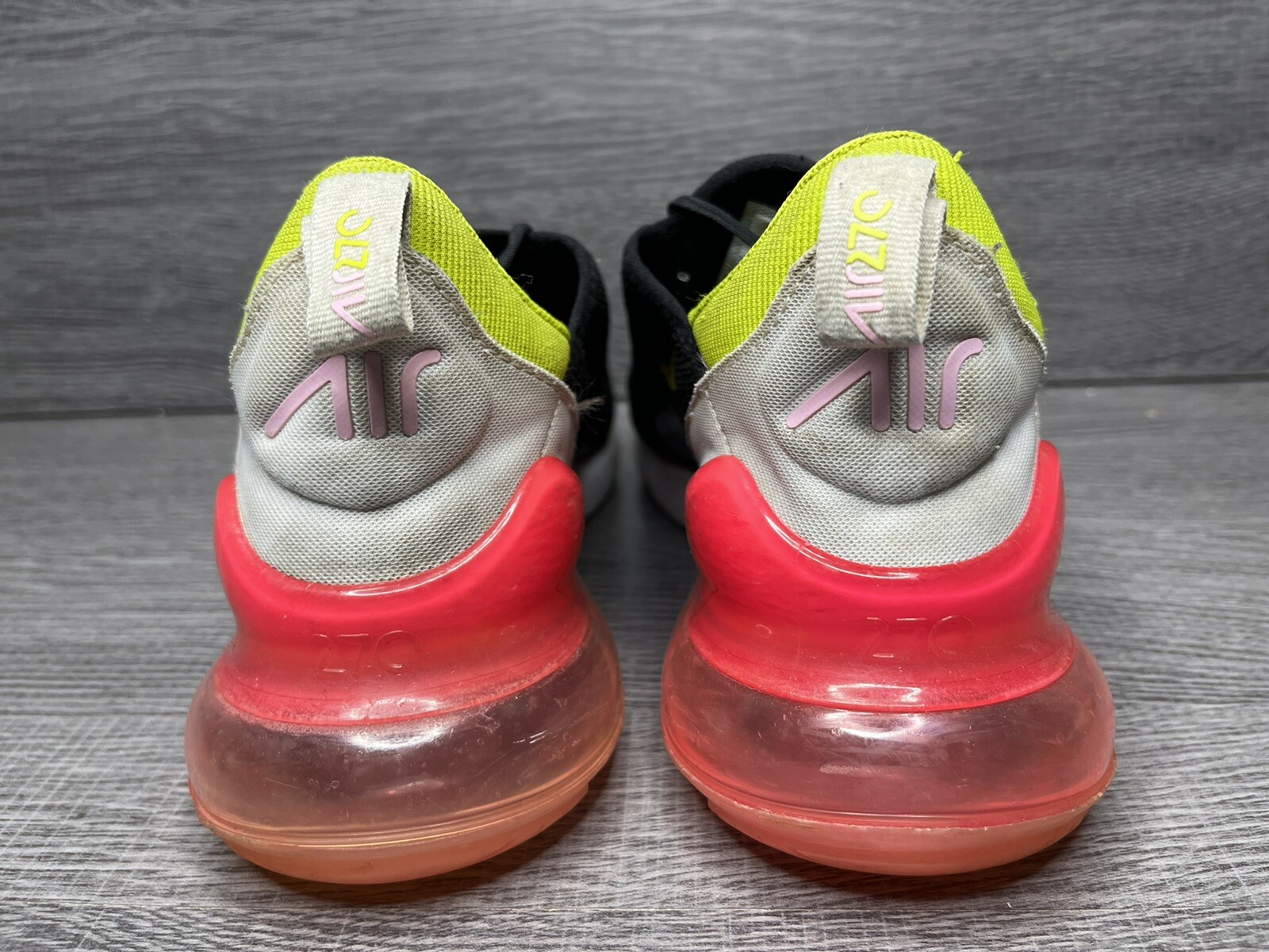 nike air max 270 womens black and pink