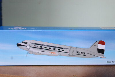 PPC HOLLAND 1:100 DOUGLAS DC-3 - KLM THE FLYING DUTCHMAN - NEU & UNMONTIERT