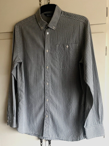Rohan Sentry Shirt Grey Checked Long Sleeved Shirt with Insect Shield UK M NEW