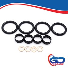 KIT RONDELLE INIETTORI 12 PEZZI IMPIANTO SIEMENS FORD PEUGEOT 1.4 HDI TDCI