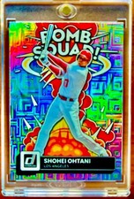 Shohei Ohtani RARE BOMB SQUAD REFRACTOR INVESTMENT CARD SSP PANINI ANGELS MINT