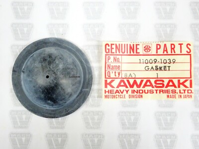 KSS　再度 Kawasaki NOS NEW 11009-1039 Fuel Tank Cap Gasket KX KDX KLX KX500