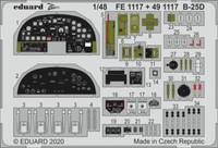 MW22 Eduard FE1117 B-25D 1/48 Zoom Set For Revell
