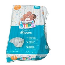 Gentle Steps Diapers Size 1 8-14lbs 48 Pack