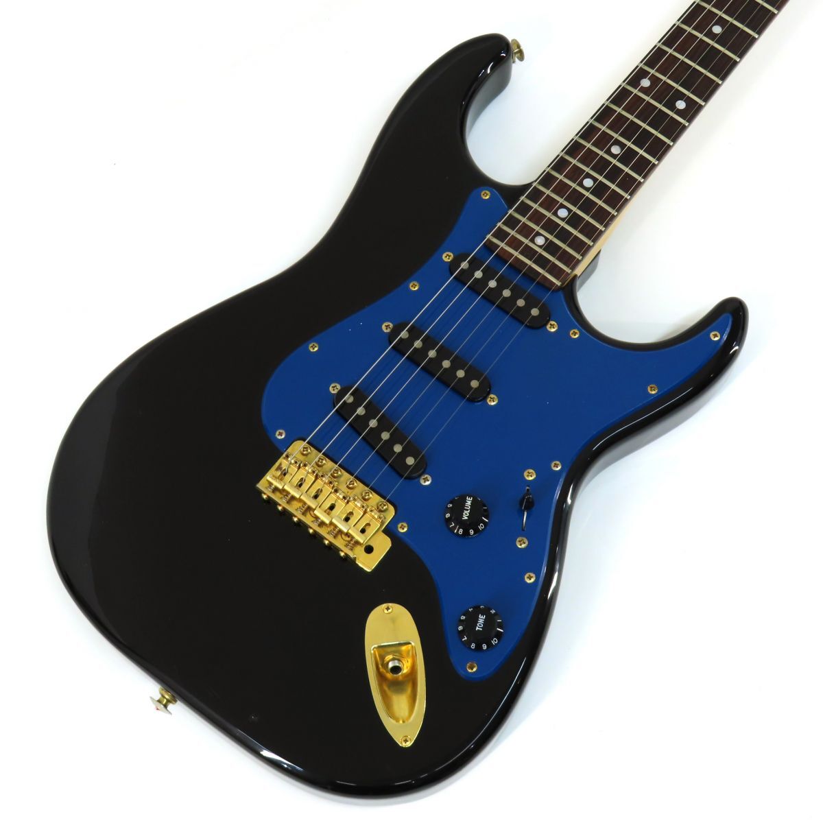 Electric Guitar USED Greco GP-650 Black Solid RH 6 string