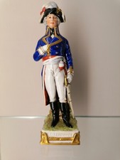Scheibe-Alsbach, Porzellan Figur GDR General Marschall "Kellermann" Gold