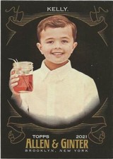 2021 Topps Allen & Ginter 'X' LEO KELLY Black Base Card #236 Social Media Star