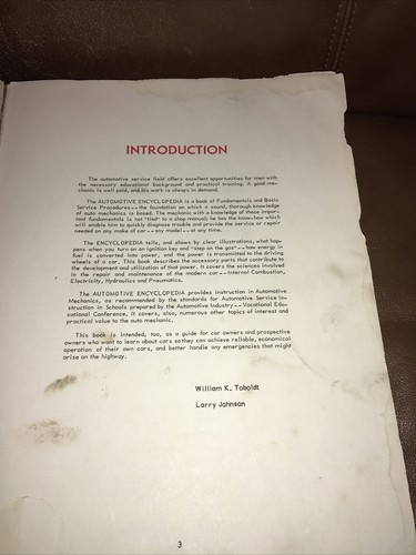 Rare Vintage Goodheart-Willcox Automotive Encyclopedia Hardcover 1972 Edition - Picture 6 of 9