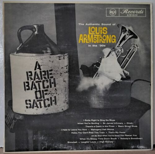 LOUIS ARMSTRONG - A Rare Batch of Satch 1962 RCA L101222 AUS LP - Picture 1 of 3