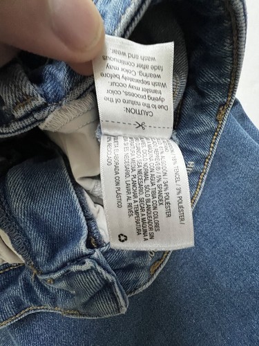 Women's Mid-Rise 90's Baggy Jeans - Universal Thread Size 0/25R - Picture 7 of 8