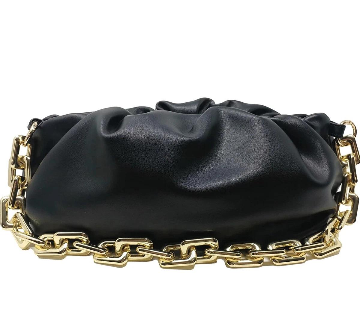 gold chain shoulder bag