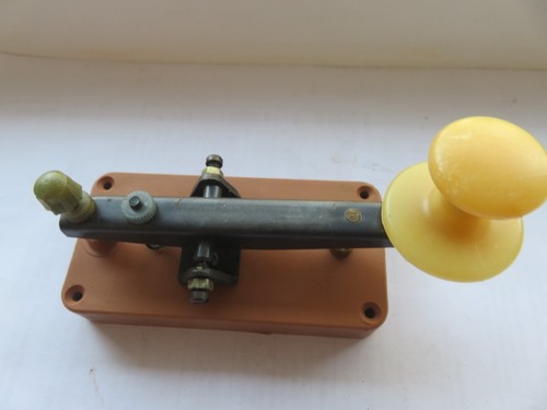 vintage Soviet Russia Training telegraph key military Original USSR, New - Picture 5 of 6