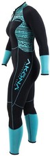 Akona Womens 3mm Frontzip Explore Full Wetsuit-Closeout 