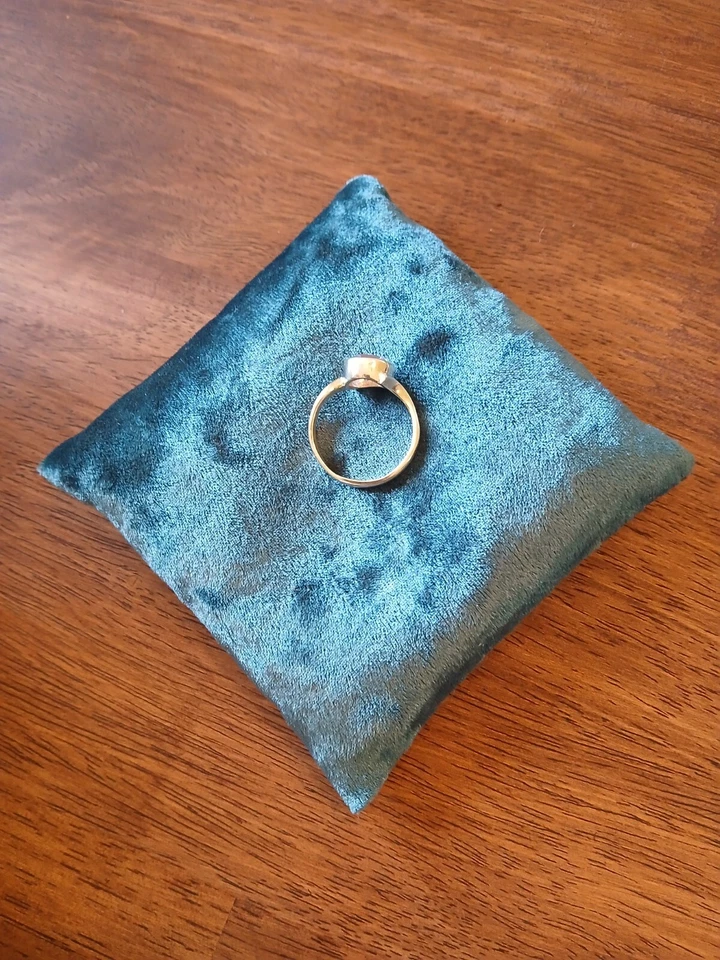 Anel de prata esterlina 925 Kunzite - Tamanho 10 - Imagem 3 de 3