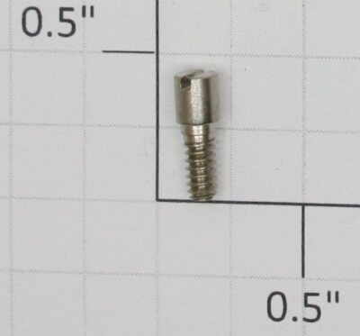 Lionel 1666E-15 Chrome Slotted Valve Gear Screw (2)