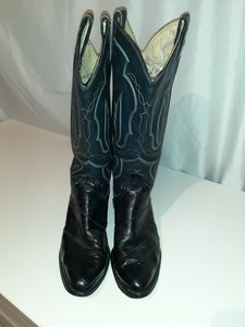 Vintage Vaquera Botas Larry Mahan Anguila Colección de botas | eBay