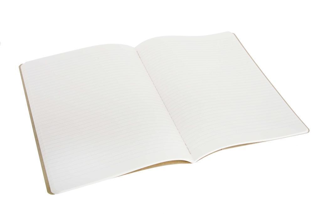 Thumbnail - Moleskine Cahier Extra Large Liniert Packpapierbraun. 3er Pack |