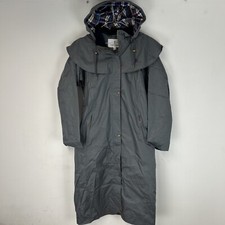 Lighthouse Outback Long Waterproof Womens Raincoat Coat Grey Uk12 Rrp£85