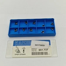 BIG KAISER CARBIDE INSERT 651.737 TPGT 070203