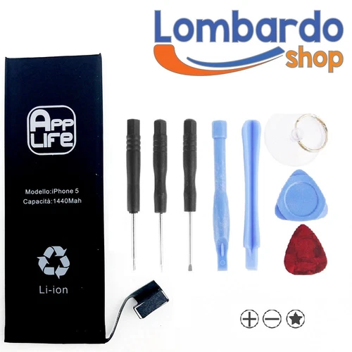 BATTERY REPLACEMENTS FOR APPLE IPHONE 5 1440mAh WITH KIT DISASSEMBLY SCREWDRIVER