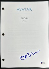 Joel David Moore Signed 'Avatar' Full Script BAS D86626
