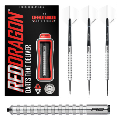 Red Dragon Darts - Javelin 85% Tungsten 20g 22g 24g (Steel Dart) 3 Dartpfeile