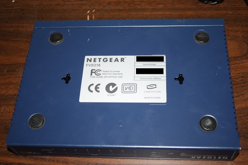 Netgear Prosafe VPN Firewall with 8-port 10/100 Mbps Switch FVS318 v1 - Picture 3 of 3