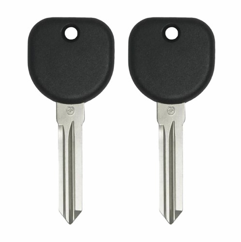 X2 SOLID HEAD TRANSPONDER IGNITION CHIP KEYS FOR 2007-2014 GMC SIERRA ...