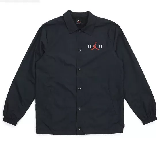 Supreme Jordan Coaches Jacket Size Large | eBay