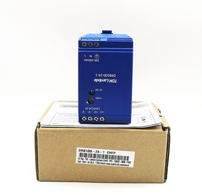1pcs New TDK-LAMBDA DRB100-24-1 Rail Mount Power Supply 24V 4.2A