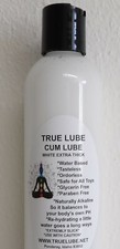 True Lube White Cum Lube, Water Based Personal Lubricant 8oz Free Shipping