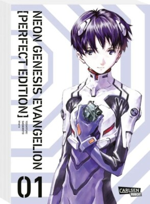 Neon Genesis Evangelion Perfect Edition, Band 1-7, komplett, Carlsen, Manga, NEU