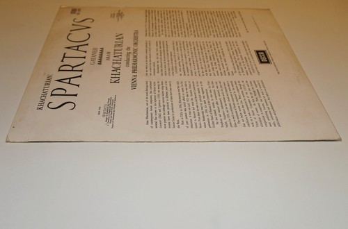 Spartacus / Gayaneh - Khatchaturian / Vienna PO - Decca SXL 6000 - Picture 9 of 9