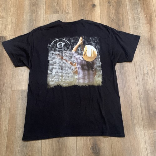 GARTH BROOKS WORLD TOUR 2014 UNISEX DOUBLE SIDED T-SHIRT SIZE Large - Picture 5 of 5