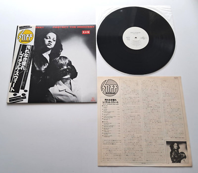 Rachel Sweet - Protect The innocent 1980 Stiff Records Japan Promo LP OBI Insert