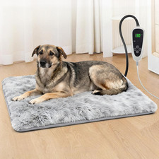 Dog Heating Pad, 32 20 in with Smart Thermostat Switch and Power Line Protect...